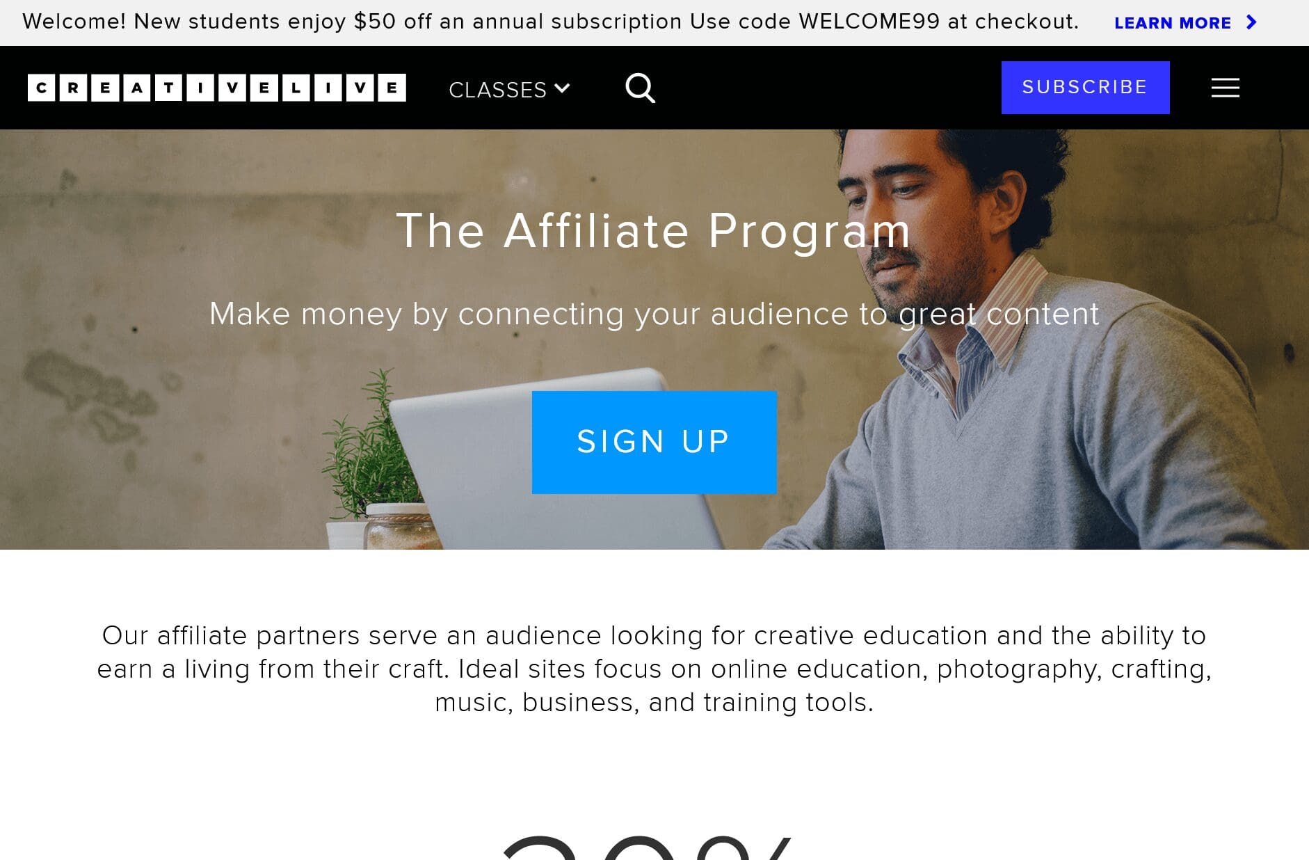 CreativeLive affiliate program