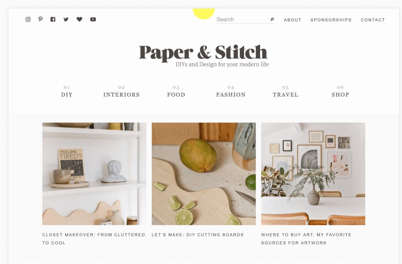 Best Craft Blog Examples - Blogging Guide