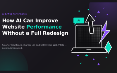 How AI Can Improve Website Performance Without a Full Redesign